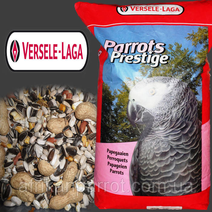 Versele-Laga Prestige Parrots ПРЕСТИЖ ВЕЛИКИЙ ПАПУГАЙ зернова суміш, корм для великих папуг 15 кг
Versele-Laga Prestige Parrots ПРЕСТИЖ ВЕЛИКИЙ ПАПУГАЙ зернова суміш, корм для великих папуг 15 кг