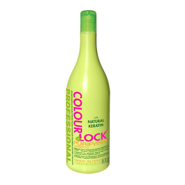 Очищающий шампунь 1000мл. для окрашенных волос рН 6.0 Purifying Shampoo Colour Lock BES
Очищающий шампунь 1000мл. для окрашенных волос рН 6.0 Purifying Shampoo Colour Lock BES