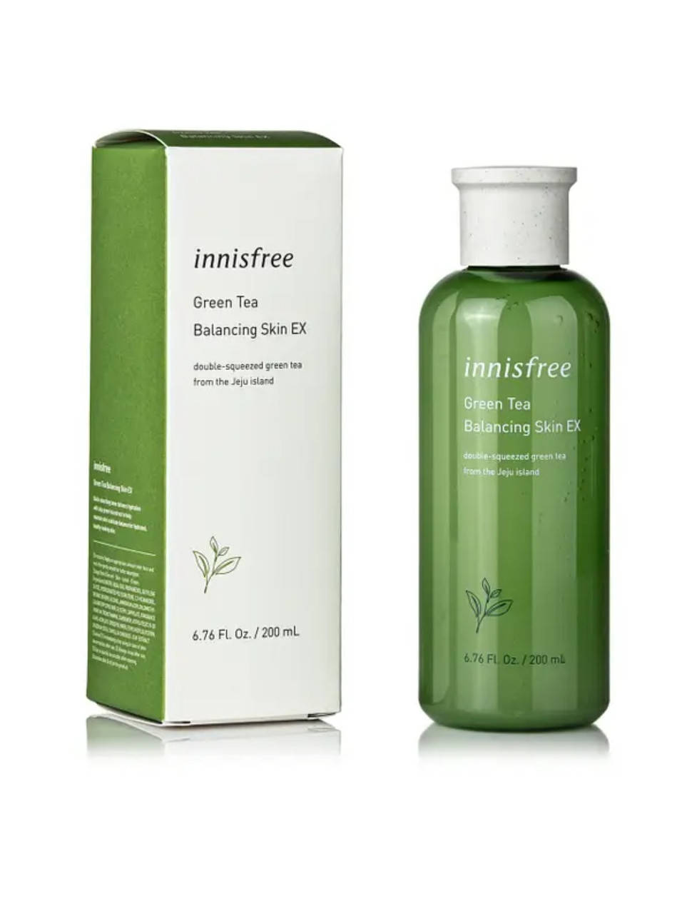 Балансирующий тонер с экстрактом зеленого чая Innisfree Green Tea Balancing Skin Toner, 200 мл
Балансирующий тонер с экстрактом зеленого чая Innisfree Green Tea Balancing Skin Toner, 200 мл