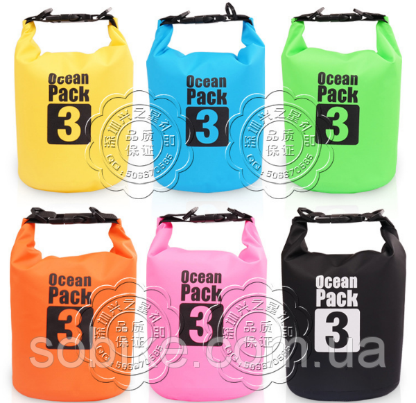 Сумка водонепроницаемая / гермо-мешок "OCEAN PACK" (2, 3, 5, 10, 20 и 30 л) ЧЁРНЫЙ / ЖЁЛТЫЙ 3 Л, ЧЁРНЫЙ
Сумка водонепроницаемая / гермо-мешок "OCEAN PACK" (2, 3, 5, 10, 20 и 30 л) ЧЁРНЫЙ / ЖЁЛТЫЙ 3 Л, ЧЁРНЫЙ