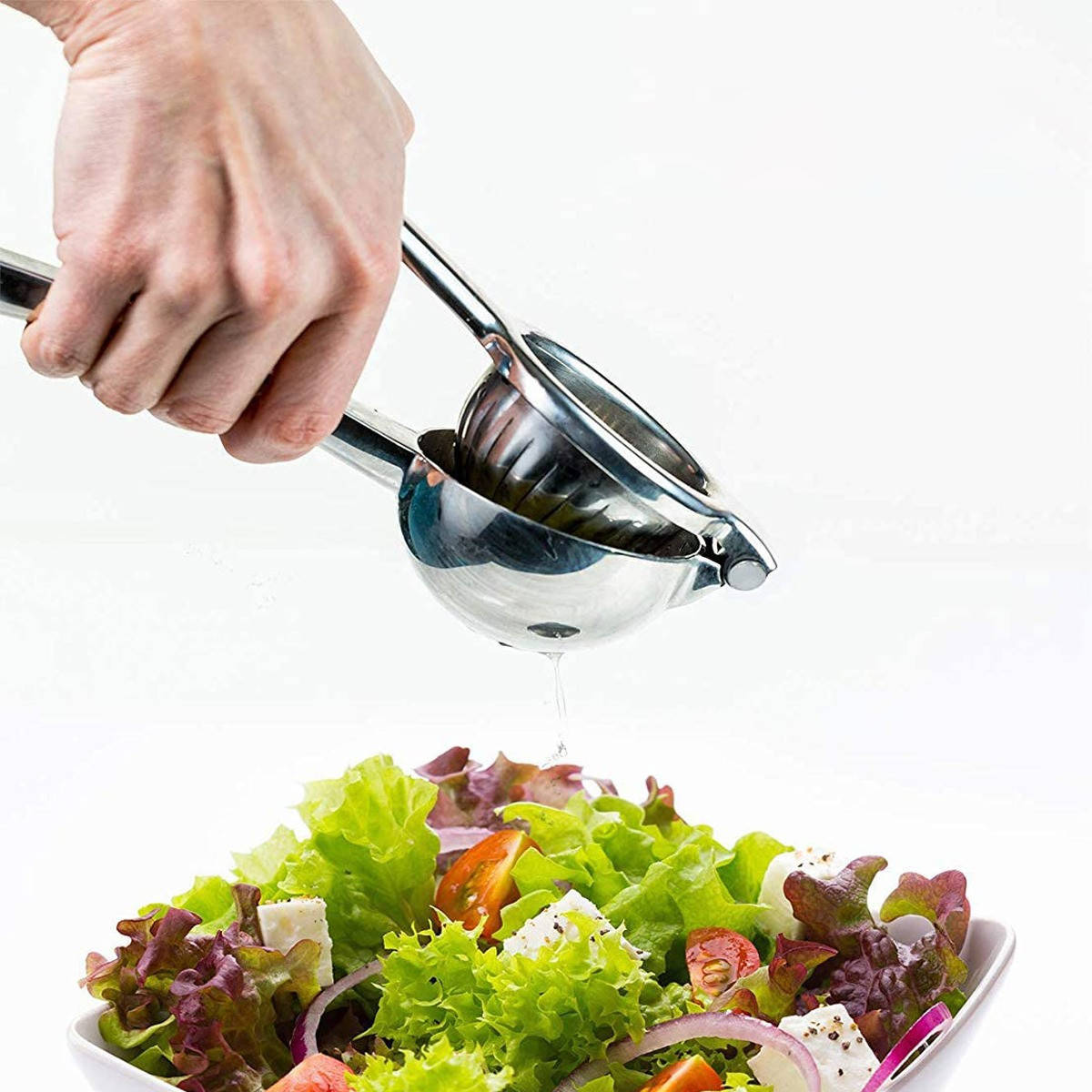 Ручной пресс для цитрусовых Stainless Steel Lemon Clip соковыжималка для цитрусовых, сквизер фрешница (VF)
Ручной пресс для цитрусовых Stainless Steel Lemon Clip соковыжималка для цитрусовых, сквизер фрешница (VF)
