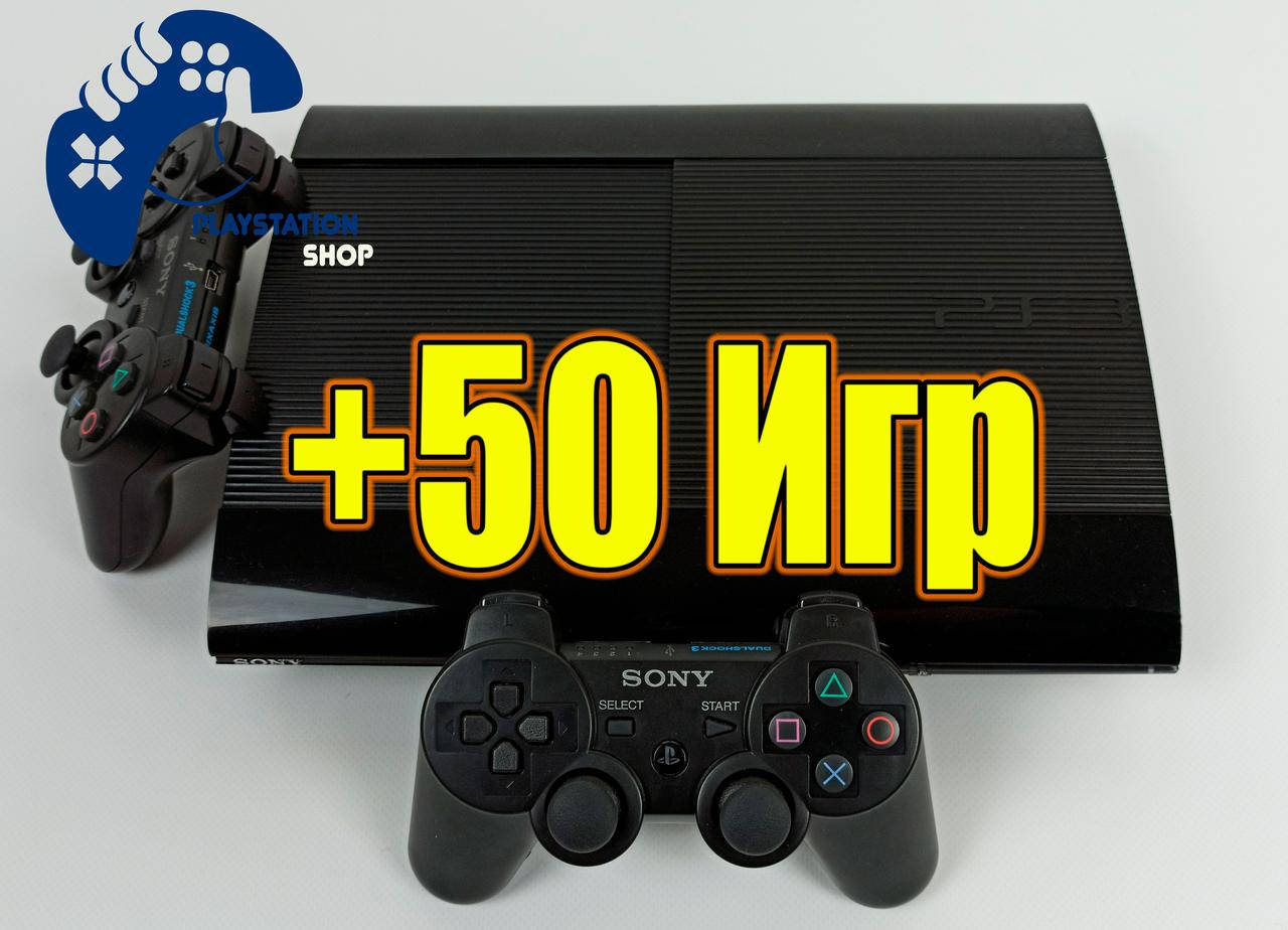 Playstation 3 (PS 3 SuperSlim) на 500гб, Два джойстика, Прошитая, Отличное состояние, Гарантия, Магазин
Playstation 3 (PS 3 SuperSlim) на 500гб, Два джойстика, Прошитая, Отличное состояние, Гарантия, Магазин