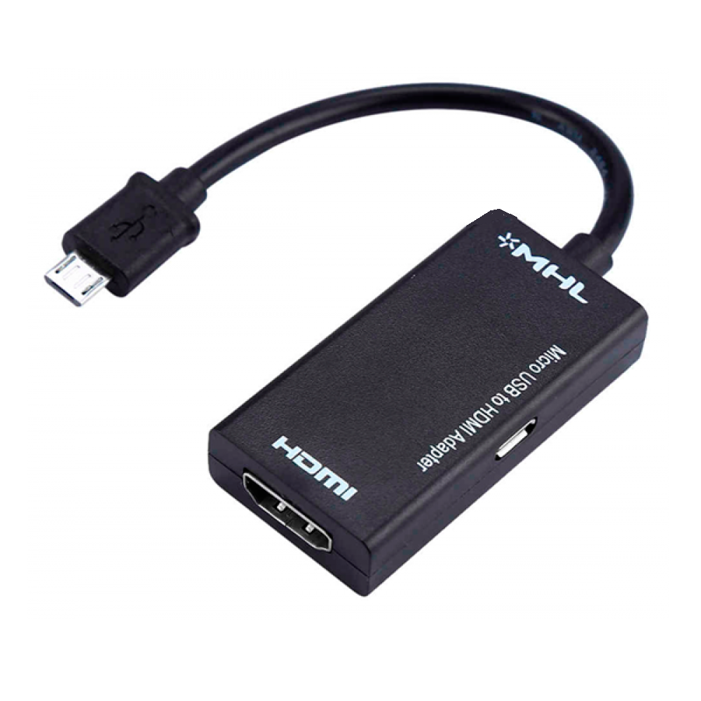 Переходник MHL (шт.micro USB - гн.HDMI) с кабелем 
Переходник MHL (шт.micro USB - гн.HDMI) с кабелем