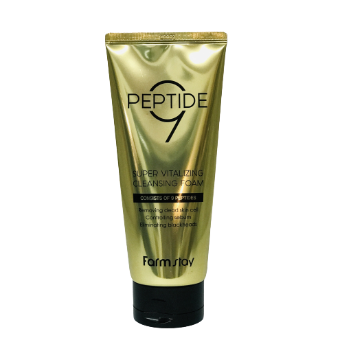 Антивозрастная пенка с пептидами Farm Stay Peptide9 Super Vitalizing Cleansing Foam, 180 мл
Антивозрастная пенка с пептидами Farm Stay Peptide9 Super Vitalizing Cleansing Foam, 180 мл