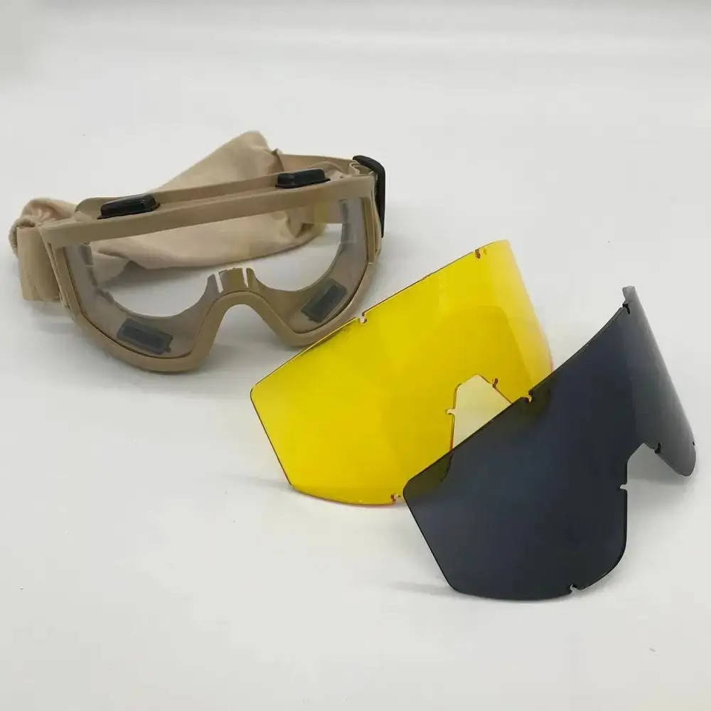 Тактические очки из USA. Xaegistac Airsoft Google's / Защитные противотуманные очки со сменными линзами Песок
Тактические очки из USA. Xaegistac Airsoft Google's / Защитные противотуманные очки со сменными линзами Песок
