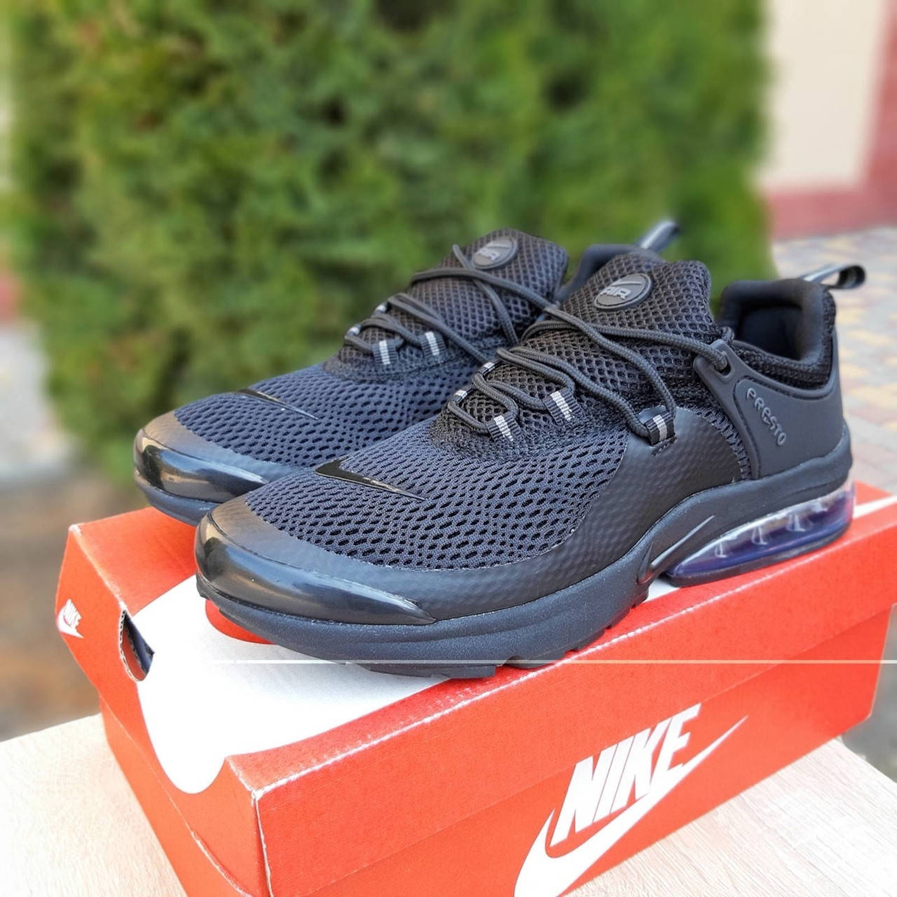 Nike Air Presto мужские летние черные кроссовки на шнурках. Весенние мужские на сетке кроссы 42, Черный
Nike Air Presto мужские летние черные кроссовки на шнурках. Весенние мужские на сетке кроссы 42, Черный