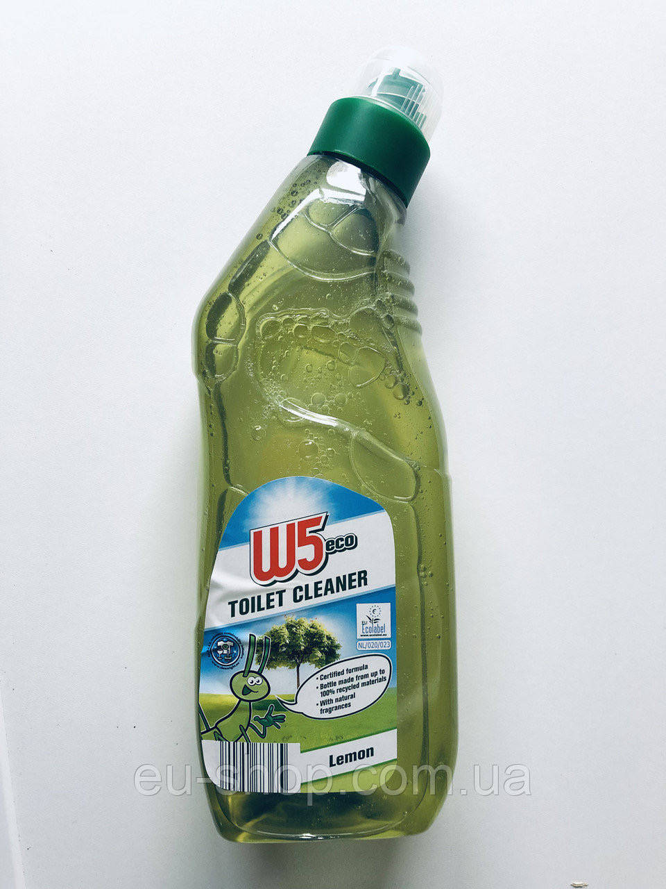 Средство для чистки унитазов W5 Eco Лимон , 1л
Средство для чистки унитазов W5 Eco Лимон , 1л