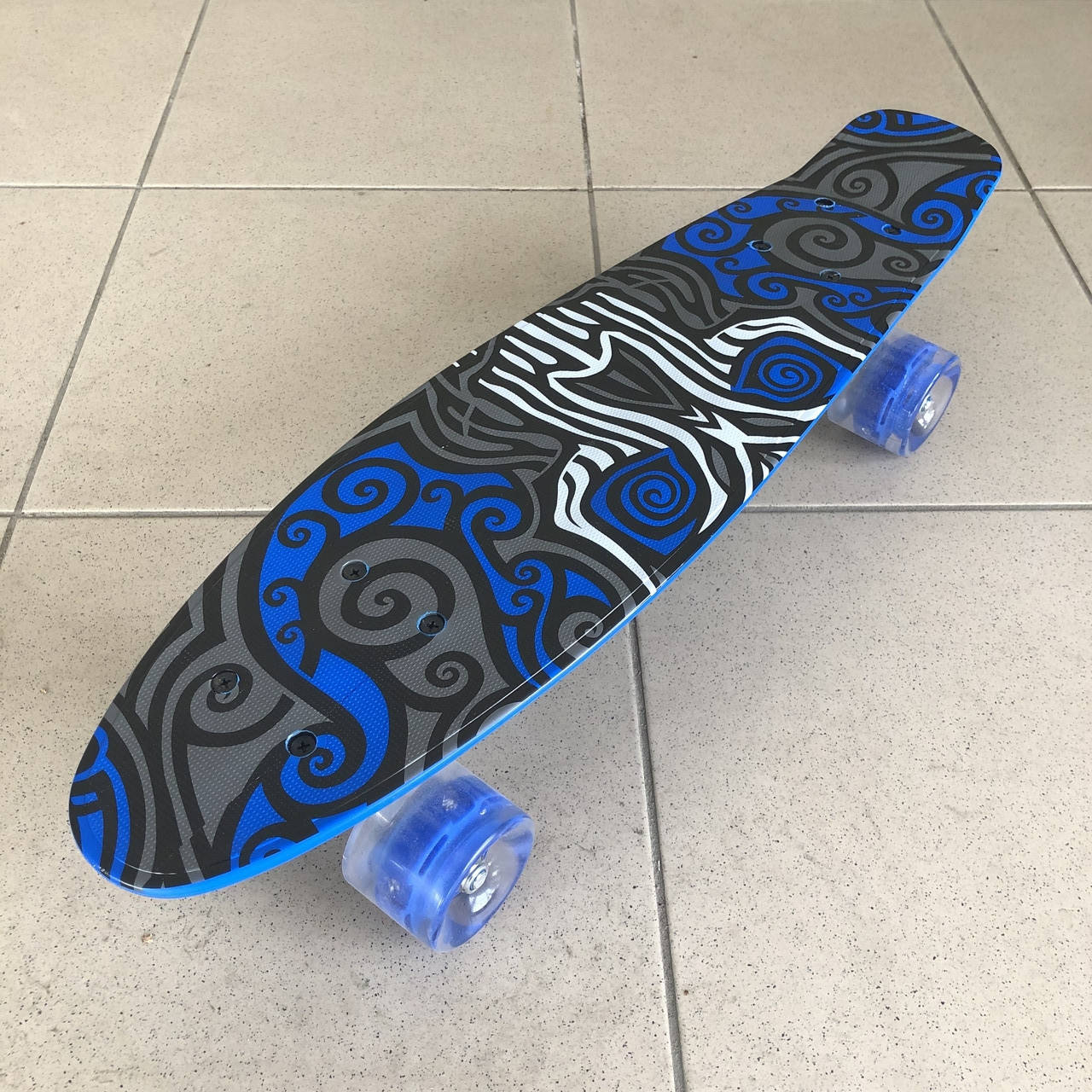 Пенни Борд Скейтборд со светящимися колесами Синий Детский Скейт Best Board F 6510
Пенни Борд Скейтборд со светящимися колесами Синий Детский Скейт Best Board F 6510