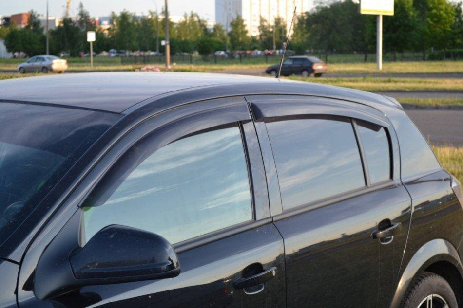 Дефлекторы окон (ветровики) Opel Astra H 5d hatchback 2004-2012, ANV - Cobra Tuning, O10304
Дефлекторы окон (ветровики) Opel Astra H 5d hatchback 2004-2012, ANV - Cobra Tuning, O10304