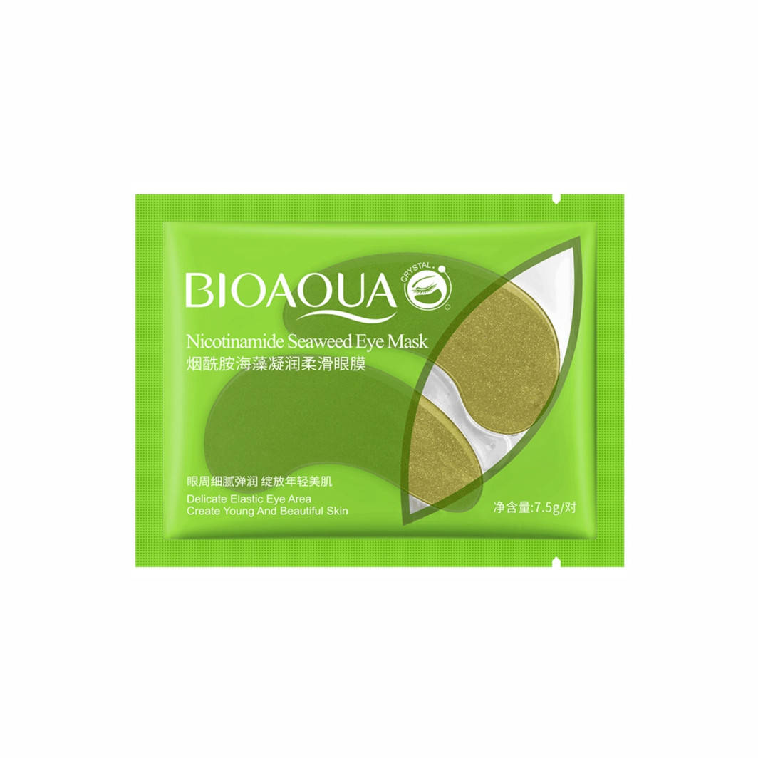 Одноразовые гидрогелевые патчи для глаз с экстрактом водорослей Bioaqua Nicotinamide Seaweed Eye Mask
Одноразовые гидрогелевые патчи для глаз с экстрактом водорослей Bioaqua Nicotinamide Seaweed Eye Mask