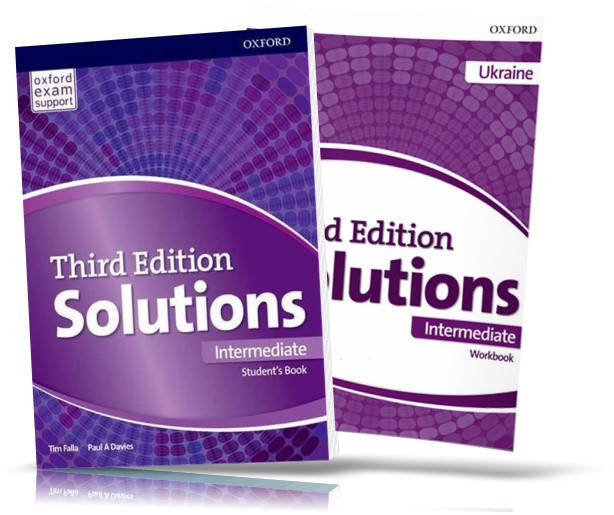 Solutions Intermediate, Student's book + Workbook / Учебник + Тетрадь английского языка
Solutions Intermediate, Student's book + Workbook / Учебник + Тетрадь английского языка