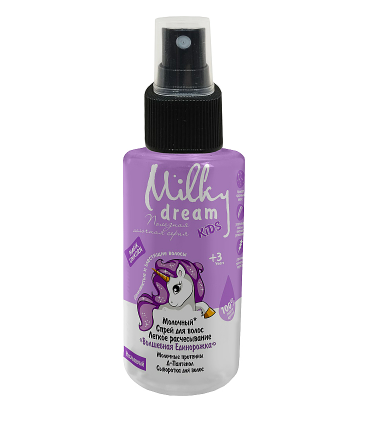 Спрей для волос Легкое расчесывание Волшебный Единорожка Milky Dream, 100 мл Милки Дрим
Спрей для волос Легкое расчесывание Волшебный Единорожка Milky Dream, 100 мл Милки Дрим