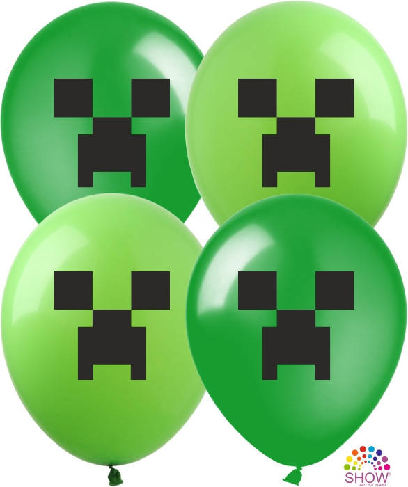 Воздушный шар Майнкрафт (Minecraft) 30см (12") "1-стор. 1 шт. Art SHOW Украина, Зелёный
Воздушный шар Майнкрафт (Minecraft) 30см (12") "1-стор. 1 шт. Art SHOW Украина, Зелёный