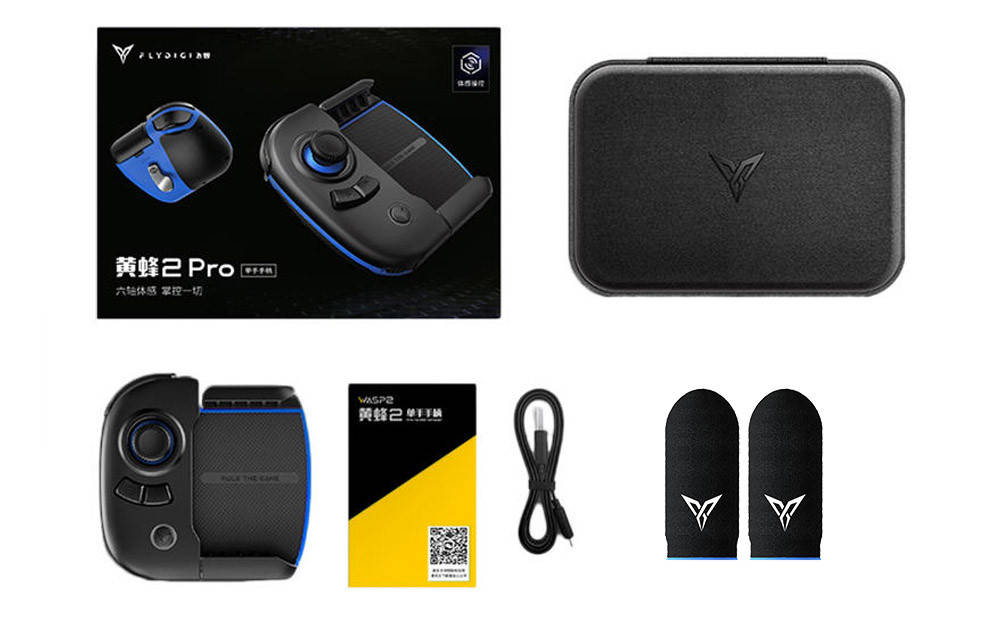 Беспроводной геймпад bluetooth Flydigi WASP2 Pro для смартфона Android IOS синий + кейс + напальчники Flydigi, Черный
Беспроводной геймпад bluetooth Flydigi WASP2 Pro для смартфона Android IOS синий + кейс + напальчники Flydigi, Черный