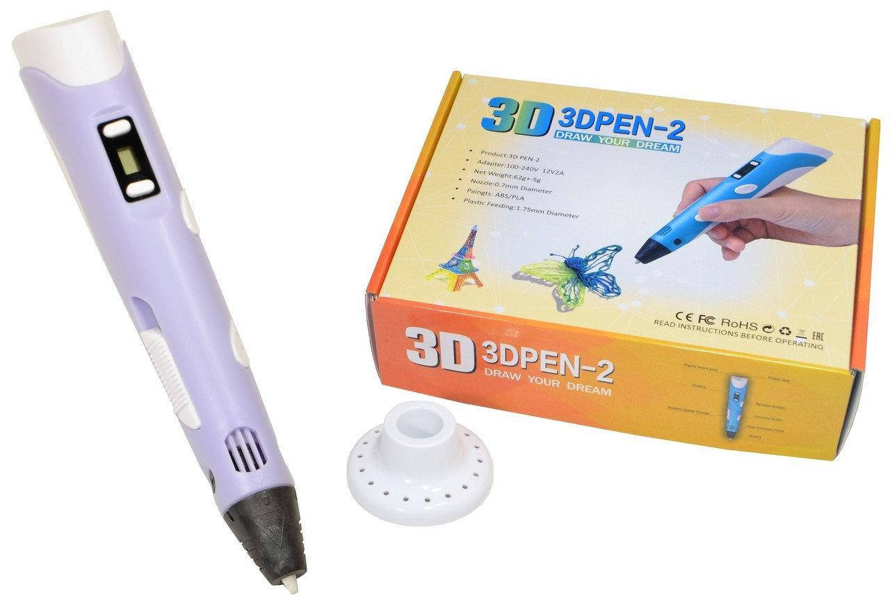 3D ручка 3D PEN-2 3D с Led дисплеем | Ручка для рисования по воздуху (В подарок 5шт пластика по 10м)
3D ручка 3D PEN-2 3D с Led дисплеем | Ручка для рисования по воздуху (В подарок 5шт пластика по 10м)