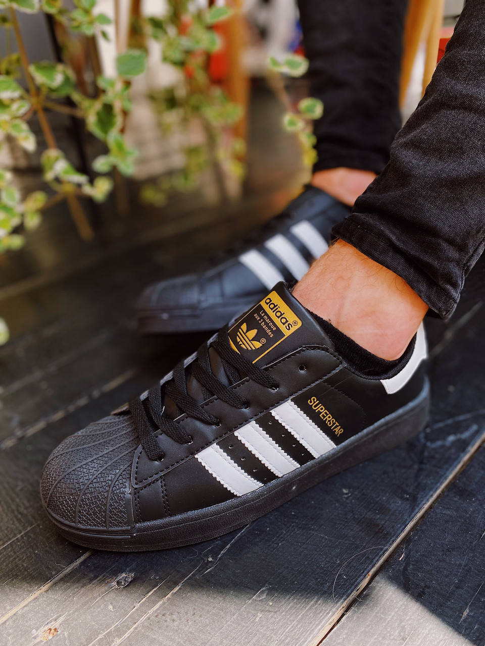 Мужские кроссовки Adidas Superstar Black Адидас суперстар черные классические Люкс 42, Черный
Мужские кроссовки Adidas Superstar Black Адидас суперстар черные классические Люкс 42, Черный