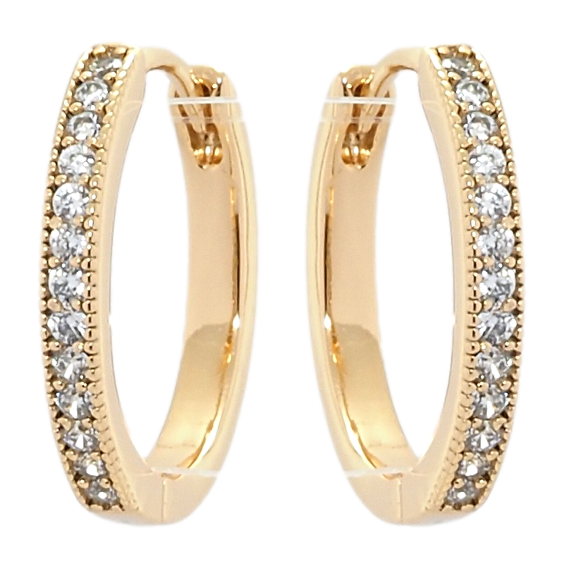 Серьги Xuping Позолота 18K колечки "Дорожки циркония"
Серьги Xuping Позолота 18K колечки "Дорожки циркония"
