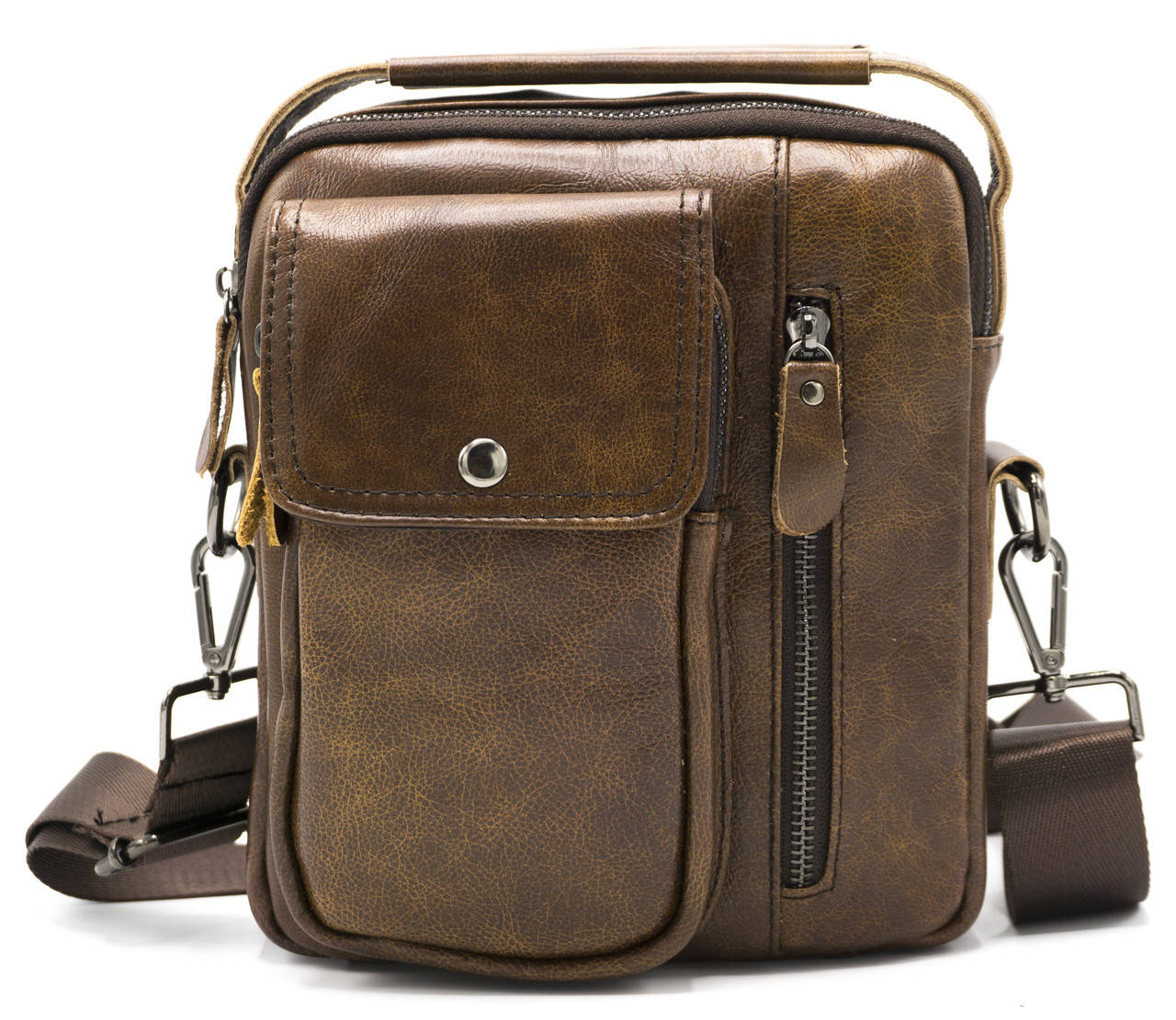 Мужская кожаная сумка через плечо барсетка NiceBags V0398 - Коричневая сумка мессенджер из натуральной кожи, Коричневый
Мужская кожаная сумка через плечо барсетка NiceBags V0398 - Коричневая сумка мессенджер из натуральной кожи, Коричневый
