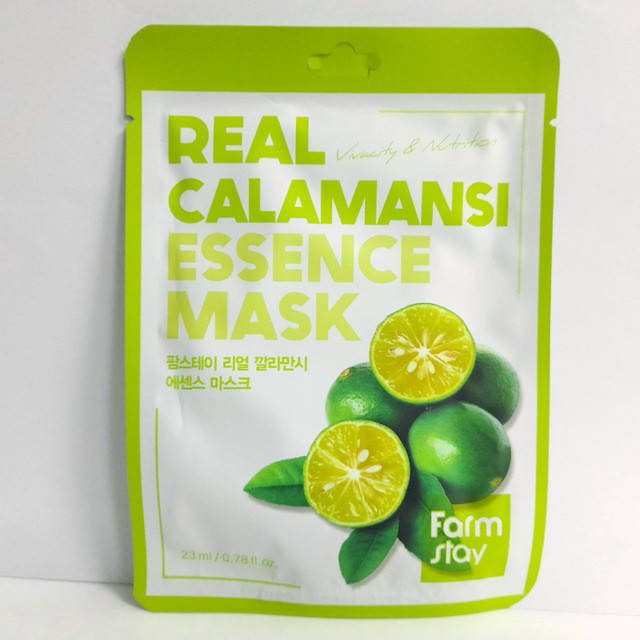 Тканевая маска для лица витаминная с экстрактом каламанси Farmstay Real Calamansi Essence Mask
Тканевая маска для лица витаминная с экстрактом каламанси Farmstay Real Calamansi Essence Mask