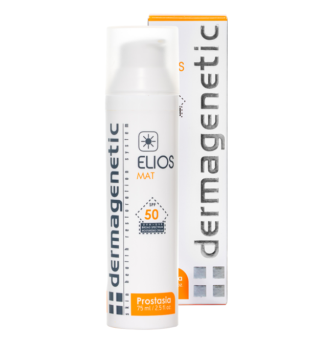Солнцезащитный крем с матирующим и тонирующим эффектом Dermagenetic Elios MAT SPF 50 3in1 75 мл
Солнцезащитный крем с матирующим и тонирующим эффектом Dermagenetic Elios MAT SPF 50 3in1 75 мл