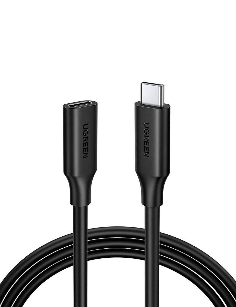 Удлинительный кабель UGREEN USB Type C 1м папа - мама USB C Gen 3.2 (10 Гбит/с) 100W (20V/5A) 4K@60Hz, Черный
Удлинительный кабель UGREEN USB Type C 1м папа - мама USB C Gen 3.2 (10 Гбит/с) 100W (20V/5A) 4K@60Hz, Черный