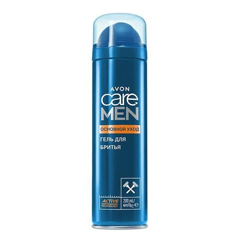 Гель для бритья "основной уход" avon care men 200 мл 
Гель для бритья "основной уход" avon care men 200 мл
