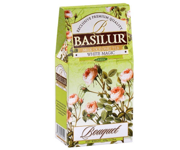 Чай Улун Basilur Белое волшебство картон 100г 
Чай Улун Basilur Белое волшебство картон 100г