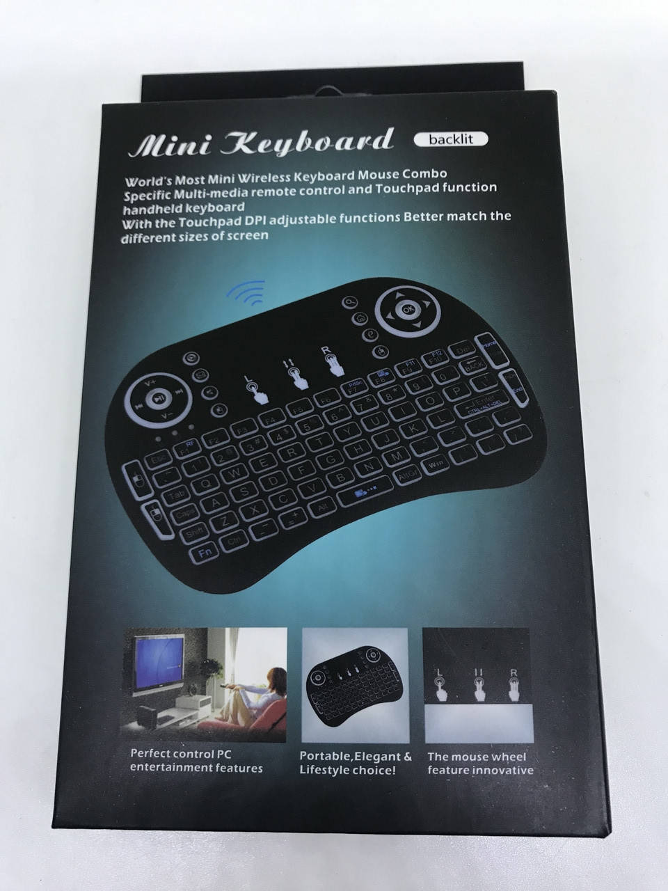 Беспроводная клавиатура Rii mini i8, мышь/пульт для Смарт TV, Клавиатура тачпад Android,РУССКИЙ оригинал, Черный
Беспроводная клавиатура Rii mini i8, мышь/пульт для Смарт TV, Клавиатура тачпад Android,РУССКИЙ оригинал, Черный