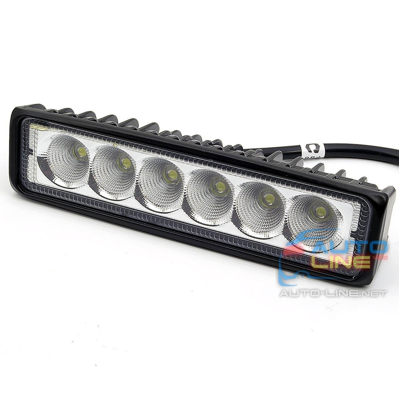 LED-фара ближнего (рассеянного, рабочего) света - Cyclone WL-307 SLIM 18W EP6 FL
LED-фара ближнего (рассеянного, рабочего) света - Cyclone WL-307 SLIM 18W EP6 FL