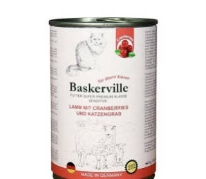 Baskerville KF Sensitive Lamm Mit Preiselbeeren. Ягня з журавлиною та котячою мятою, 400g
Baskerville KF Sensitive Lamm Mit Preiselbeeren. Ягня з журавлиною та котячою мятою, 400g