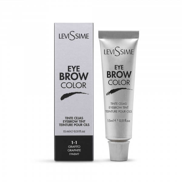 Levissime. Eye brow color. Профессиональный краситель для бровей. Графитовый, графит 1-1
Levissime. Eye brow color. Профессиональный краситель для бровей. Графитовый, графит 1-1