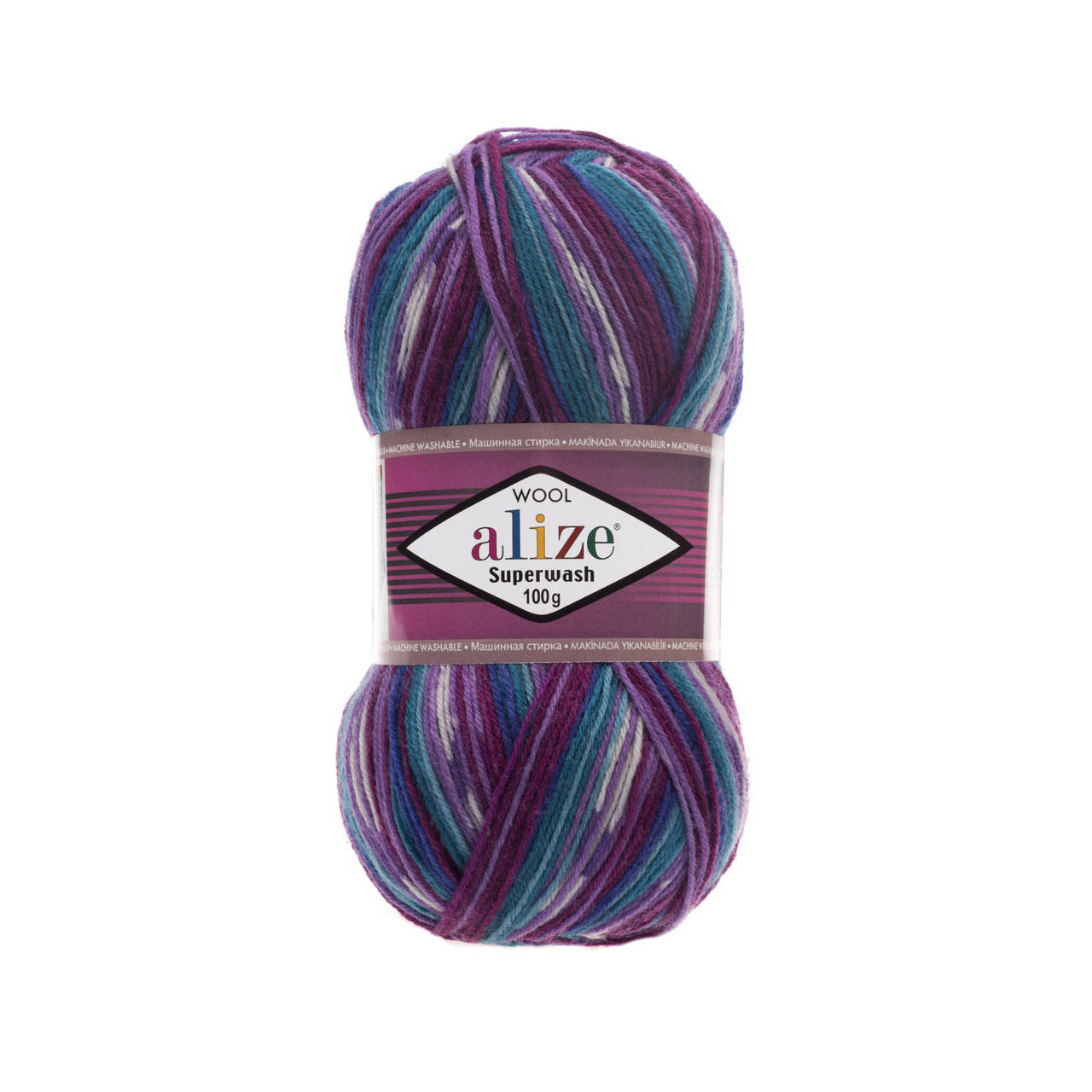 Alize Superwash (Ализе Супервош) № 4412, (Пряжа, нитки для вязания), Секционное крашение
Alize Superwash (Ализе Супервош) № 4412, (Пряжа, нитки для вязания), Секционное крашение