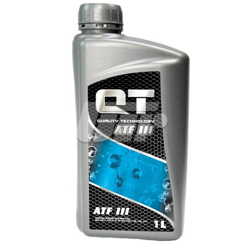 Жидкость ATF QT-OIL ATF III для АКПП и ГУР красная DEXRON III (Пр-во QT-OIL ) QT3300001
Жидкость ATF QT-OIL ATF III для АКПП и ГУР красная DEXRON III (Пр-во QT-OIL ) QT3300001