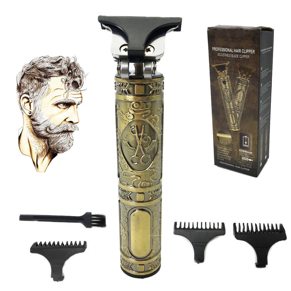 Профессиональный триммер Т9 для волос Машинка для стрижки волос и бороды Аккумуляторная 
Профессиональный триммер Т9 для волос Машинка для стрижки волос и бороды Аккумуляторная