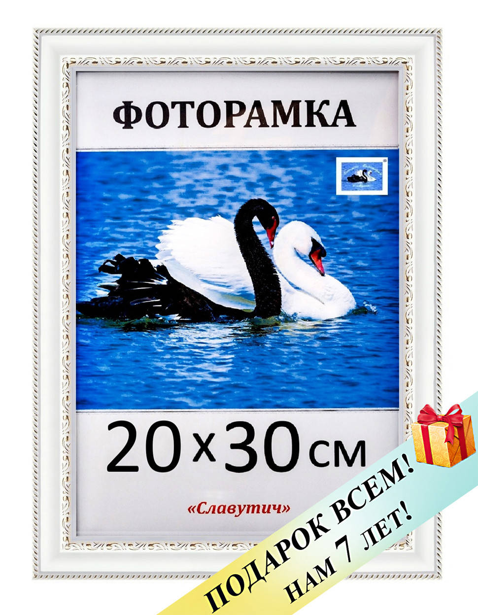 Фоторамка пластиковая 20х30, белая. Рамка для фото дипломов сертификатов грамот. Код 2915-14, Белый
Фоторамка пластиковая 20х30, белая. Рамка для фото дипломов сертификатов грамот. Код 2915-14, Белый