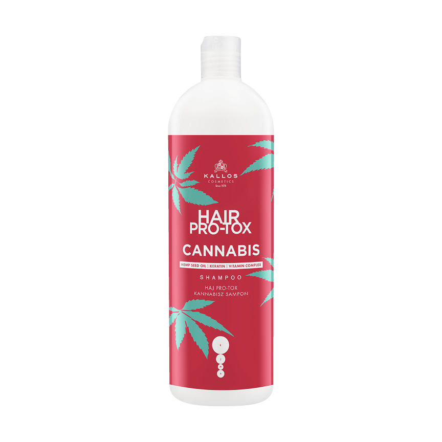 Шампунь для восстановления волос Kallos Hair Pro-Tox Cannabis с конопляным маслом 1000мл
Шампунь для восстановления волос Kallos Hair Pro-Tox Cannabis с конопляным маслом 1000мл