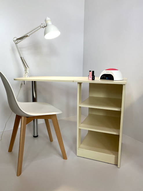 Манікюрний стіл Економ Плюс, Белый 
Манікюрний стіл Економ Плюс, Белый