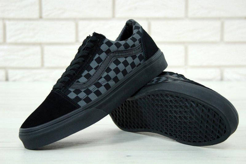 Кеды мужские Vans Old Skool Black with grey and black checker "Черные" шахматы р.41- 41,5- 42, Серый
Кеды мужские Vans Old Skool Black with grey and black checker "Черные" шахматы р.41- 41,5- 42, Серый