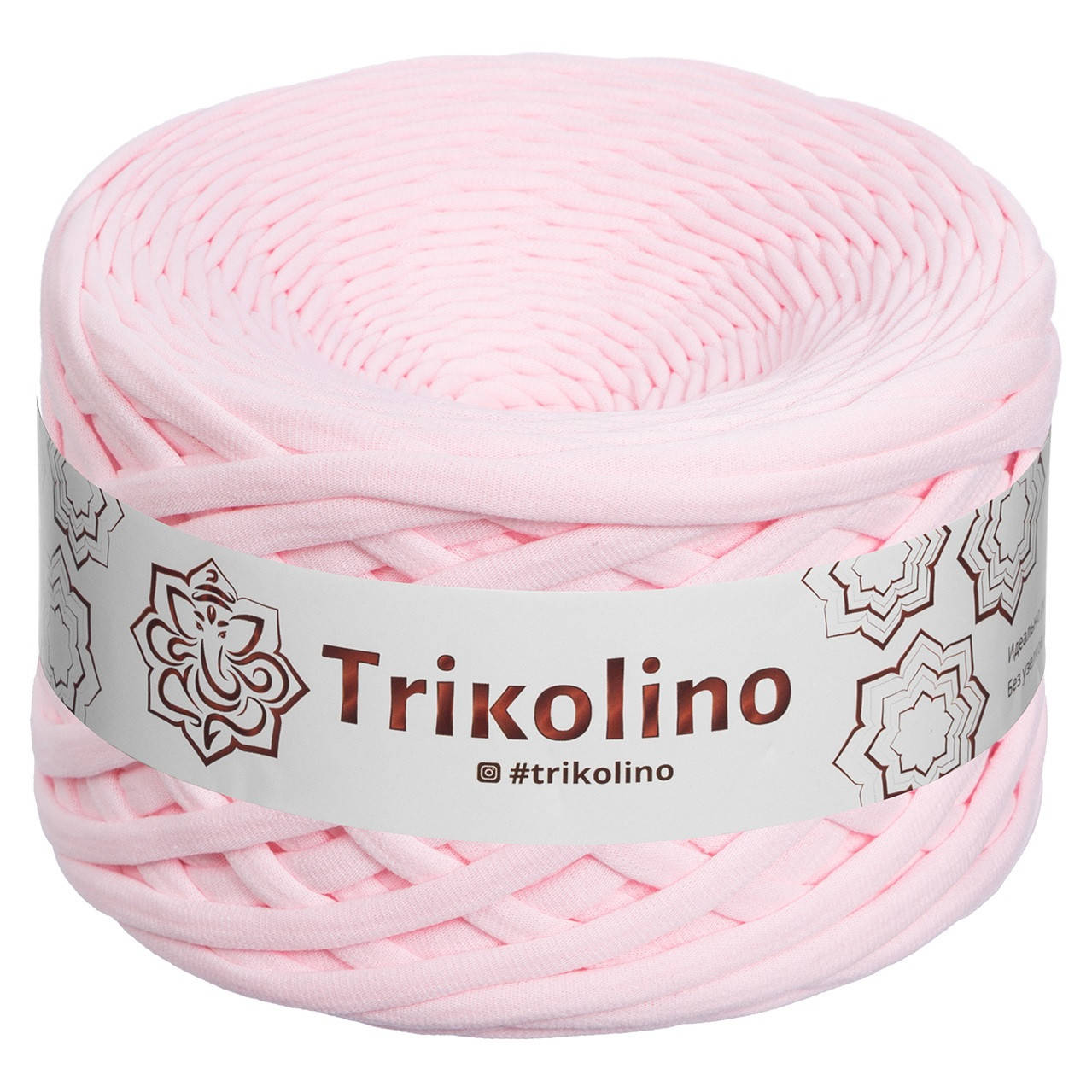 Трикотажна пряжа Trikolino, ширина нитки 7-9 мм., довжина мотка 50 м., Рожеві перли, Розовый
Трикотажна пряжа Trikolino, ширина нитки 7-9 мм., довжина мотка 50 м., Рожеві перли, Розовый