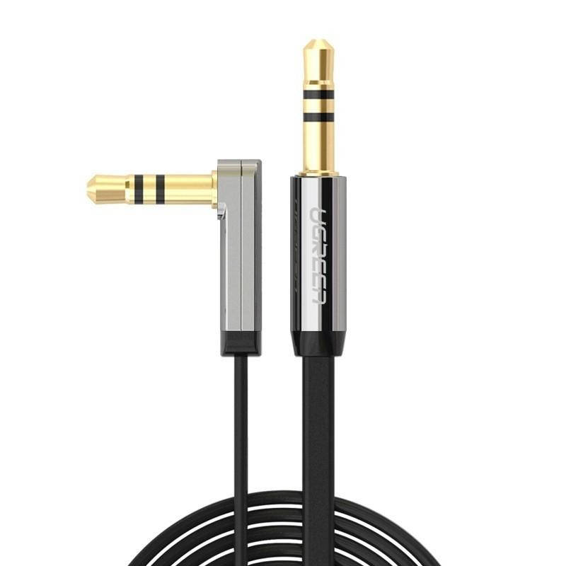 Аудіо кабель UGREEN AV119 3.5mm Male to 3.5mm Male Straight to angle flat Cable 1m (10597), Серый
Аудіо кабель UGREEN AV119 3.5mm Male to 3.5mm Male Straight to angle flat Cable 1m (10597), Серый