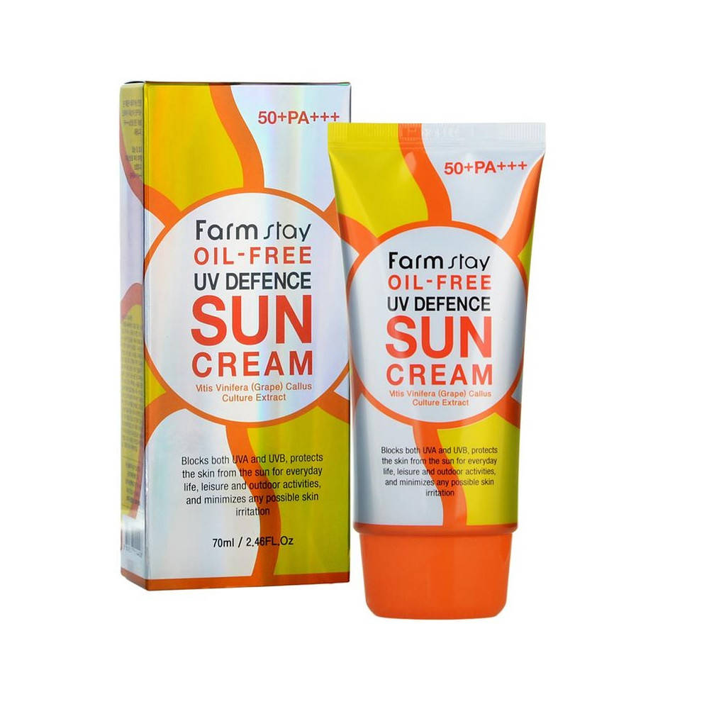 Корейский солнцезащитный крем без масла Farmstay Oil free UV Defence Sun Cream SPF50+ PA+++
Корейский солнцезащитный крем без масла Farmstay Oil free UV Defence Sun Cream SPF50+ PA+++