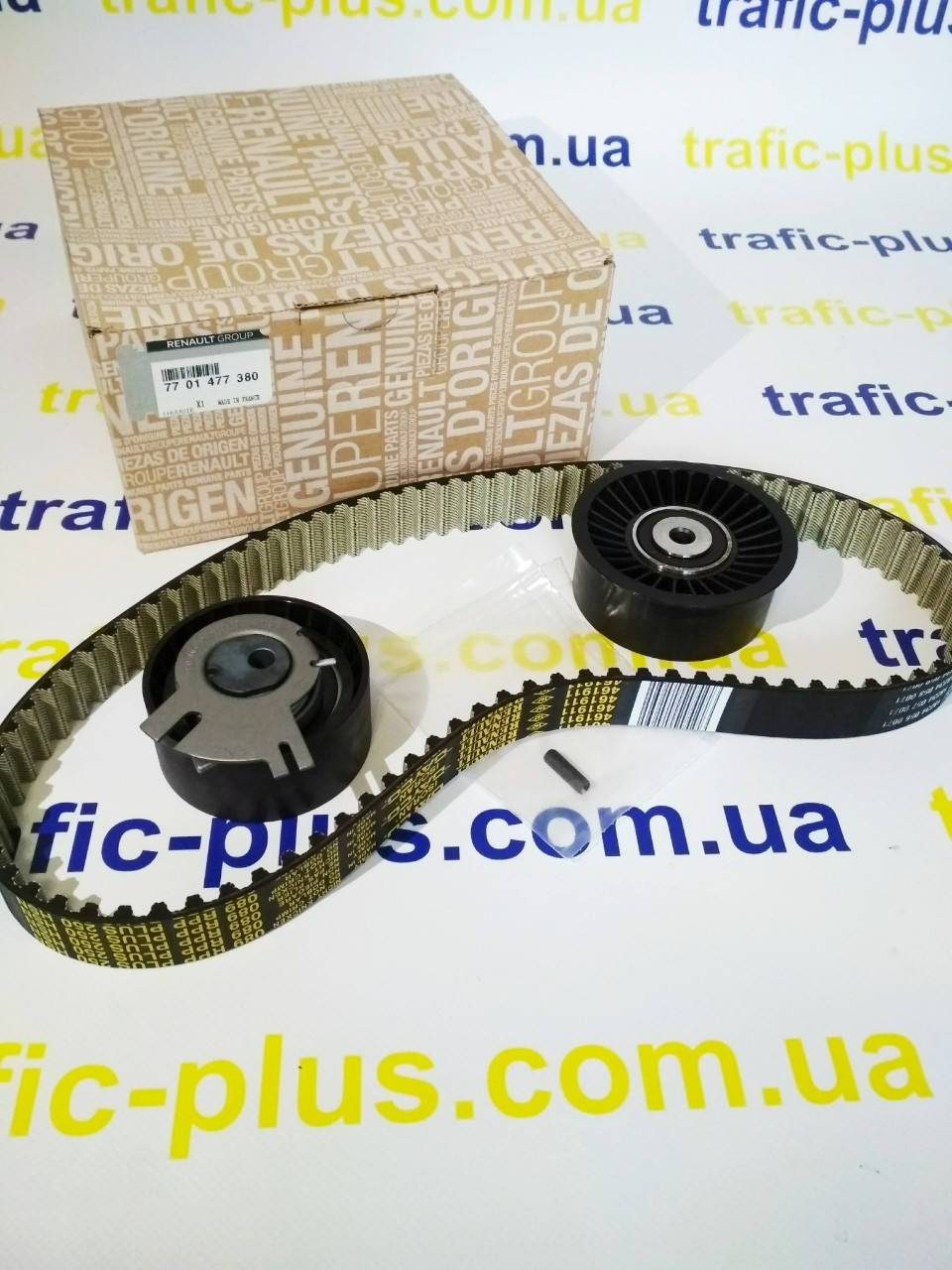 Комплект ГРМ на Рено Мастер / Опель Мовано 2.2 dci / 2.5 dci - RENAULT (Франция) - 7701477380
Комплект ГРМ на Рено Мастер / Опель Мовано 2.2 dci / 2.5 dci - RENAULT (Франция) - 7701477380