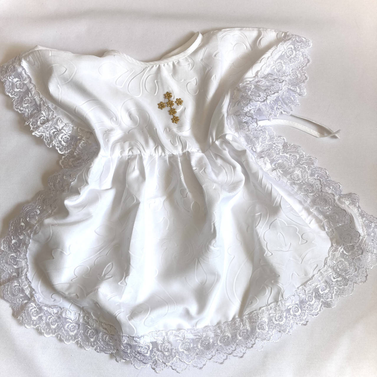 Крыжма - сорочка для крещения девочки 36-40 р. (рост до 62 см) 0-3 місяці, Белый
Крыжма - сорочка для крещения девочки 36-40 р. (рост до 62 см) 0-3 місяці, Белый