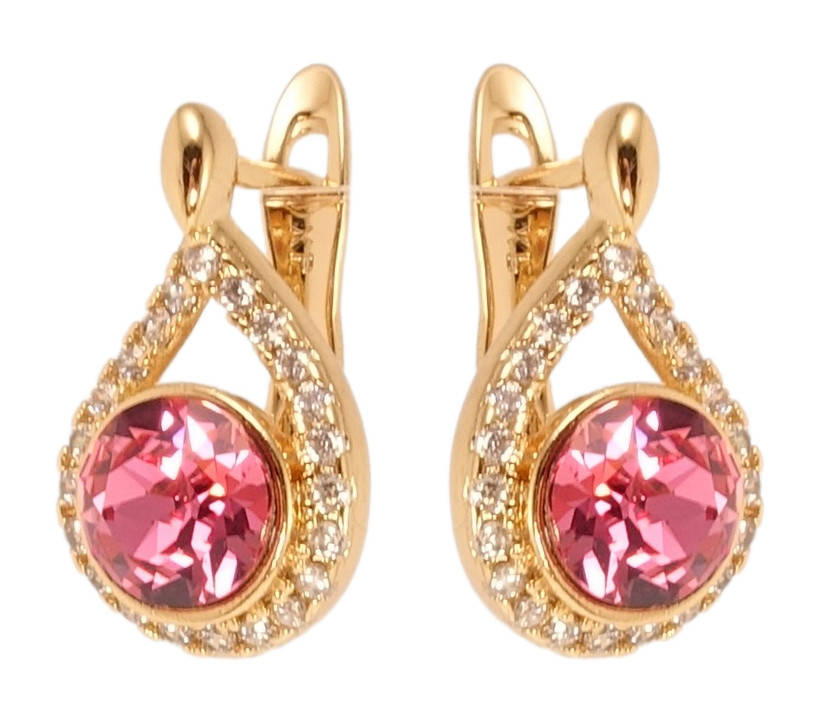 Серьги Xuping Позолота 18K с кр-ми Swarovski английский замок "Изящные капельки с кристаллом Rose"
Серьги Xuping Позолота 18K с кр-ми Swarovski английский замок "Изящные капельки с кристаллом Rose"