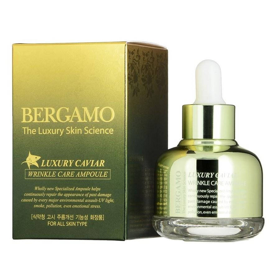 Ампульная сыворотка с экстрактом икры от морщин BERGAMO Luxury Caviar Wrinkle Care Ampoule
Ампульная сыворотка с экстрактом икры от морщин BERGAMO Luxury Caviar Wrinkle Care Ampoule