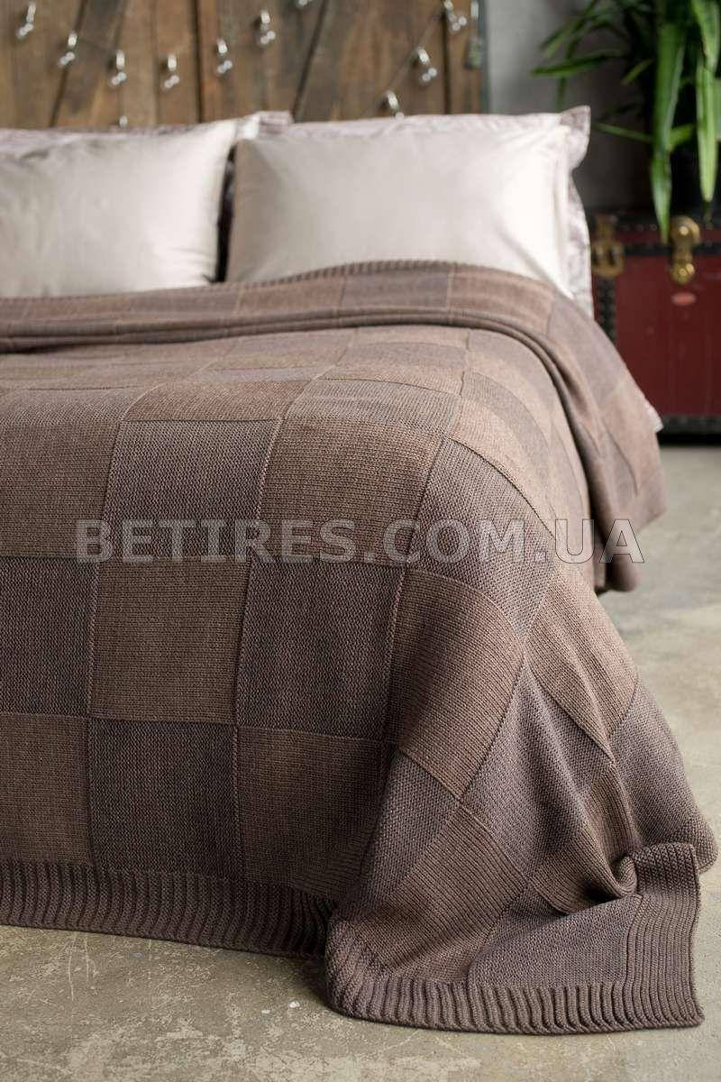 Покрывало 220x240 BETIRES ASPEN DARK BROWN (50% хлопок, 50% акрил) коричневое, Коричневый 
Покрывало 220x240 BETIRES ASPEN DARK BROWN (50% хлопок, 50% акрил) коричневое, Коричневый