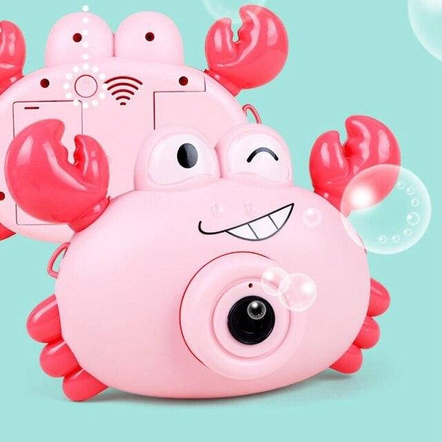 Детский фотоаппарат для создания мыльных пузырей Bubble Camera EL-2020 / Игрушка-Генератор мыльных пузырей, Розовый
Детский фотоаппарат для создания мыльных пузырей Bubble Camera EL-2020 / Игрушка-Генератор мыльных пузырей, Розовый