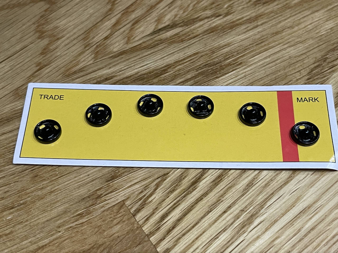 Кнопка металл черная 1.1см (6шт) №938, Черный 
Кнопка металл черная 1.1см (6шт) №938, Черный