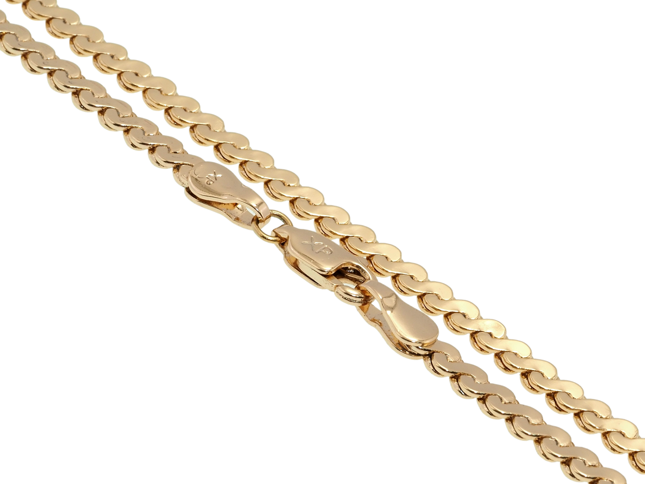 Цепочка Xuping Позолота 18K "Плетение Серпантин" длина 55см х 3мм
Цепочка Xuping Позолота 18K "Плетение Серпантин" длина 55см х 3мм