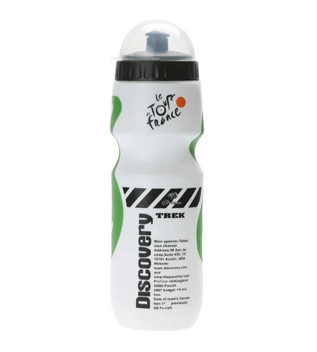 Спортивная бутылка для воды Discovery 650ml white+green,велобутылка,фляга для воды,бутылка для воды на вело
Спортивная бутылка для воды Discovery 650ml white+green,велобутылка,фляга для воды,бутылка для воды на вело